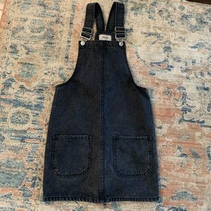 Denim Co Black Overall Mini Dress